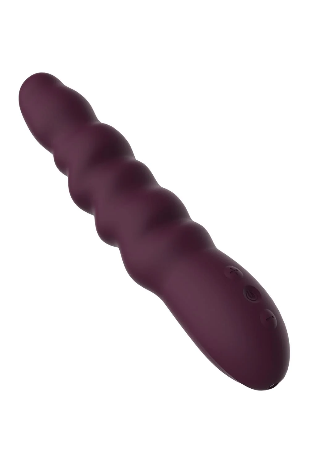 Δονητής ESSENTIALS RIBBED POWER VIBE PURPLE - Image 4