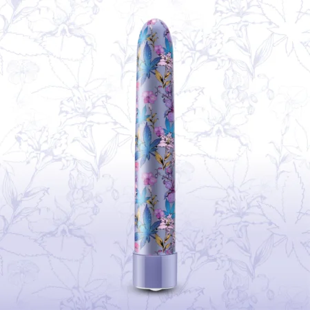 Δονητής Limited Addiction By Blush® | Floradelic Slimline Purple Vibrator with Powerful RumboTech™ Technology