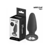 Πρωκτική σφήνα ADDICTED TOYS - ANAL PLUG WITH JEWEL SILICONE SIZE S 8.8 CM