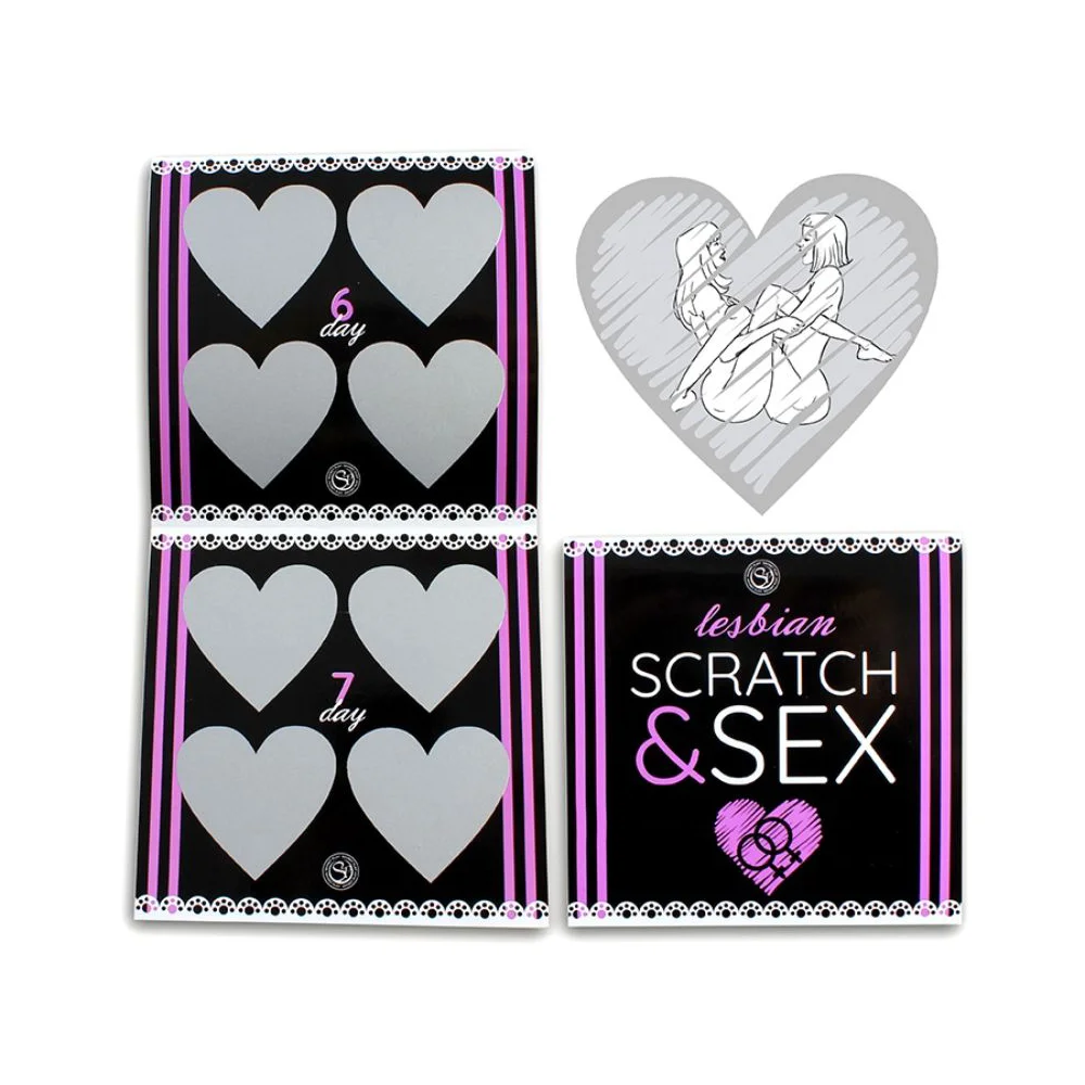 Ερωτικό Ξυστό SECRETPLAY - SCRATCH & SEX LESBIANS COUPLES GAME