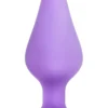 Πρωκτική σφήνα Play With Me By Blush® | Naughty Candy Heart Do Me Now Purple 3.5-Inch Anal Plug