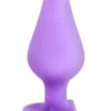 Πρωκτική σφήνα Play With Me By Blush® | Naughty Candy Heart Do Me Now Purple 3.5-Inch Anal Plug