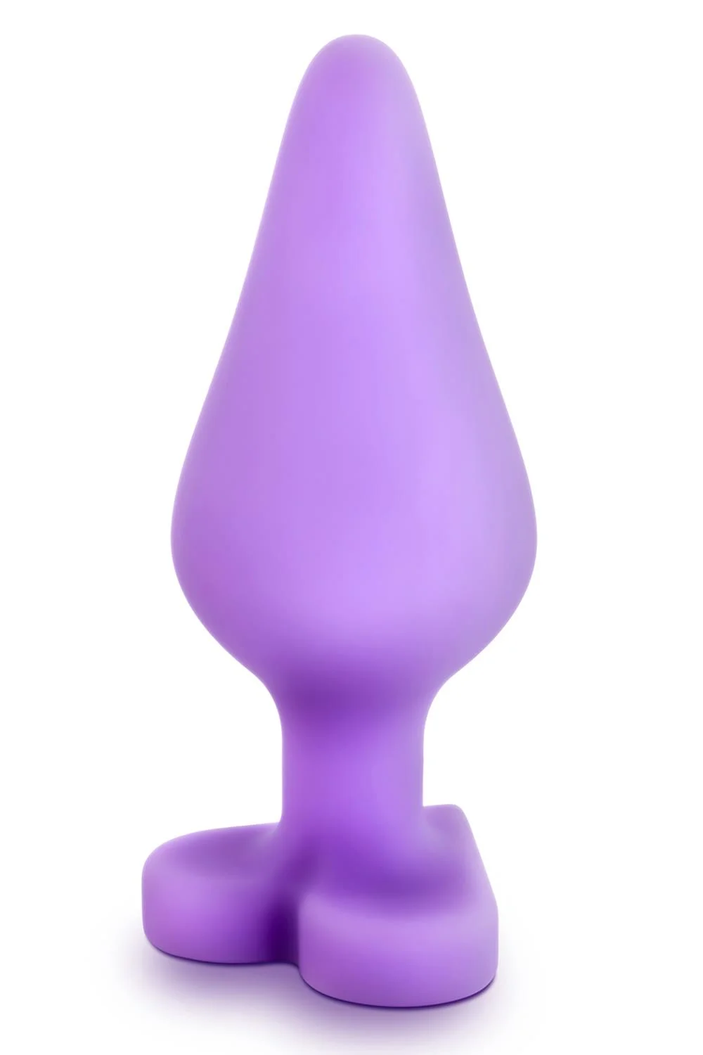 Πρωκτική σφήνα Play With Me By Blush® | Naughty Candy Heart Do Me Now Purple 3.5-Inch Anal Plug