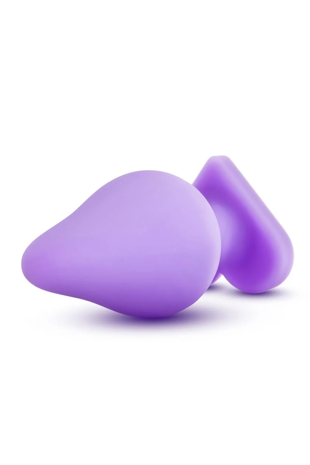 Πρωκτική σφήνα Play With Me By Blush® | Naughty Candy Heart Do Me Now Purple 3.5-Inch Anal Plug