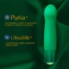 Δονητής σημείου G Oh My Gem By Blush® | Enchanting: 5.5 Inch Warming G Spot Stimulation Vibrator in Emerald with Powerful RumboTech™ Technology