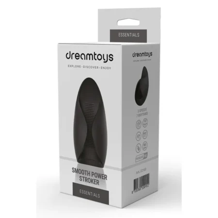 Αυνανιστήρι Smooth Power Stroker Black DREAMTOYS ESSENTIALS