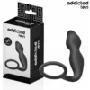 ADDICTED TOYS - ANAL PLUG WITH RING SILICONE MODEL 2