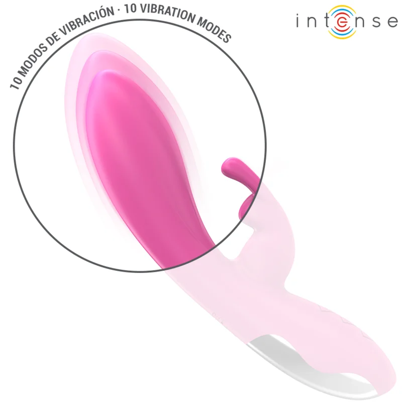 Rabbit δονητής INTENSE - RANDALL RABBIT VIBRATOR 10 VIBRATIONS PINK
