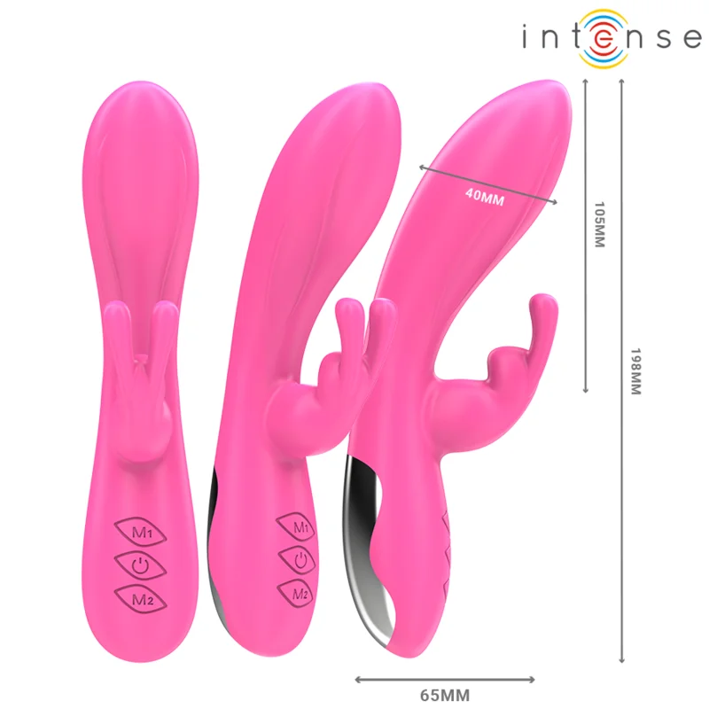 Rabbit δονητής INTENSE - RANDALL RABBIT VIBRATOR 10 VIBRATIONS PINK