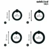 ADDICTED TOYS 4 PRESSURE RINGS SET SILICONE