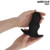 Κούφια πρωκτική σφήνα ADDICTED TOYS - HOLLOW ANAL PLUG SILICONE SIZE XL 13.9 CM