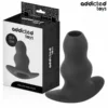 Κούφια πρωκτική σφήνα ADDICTED TOYS - HOLLOW ANAL PLUG SILICONE SIZE XL 13.9 CM