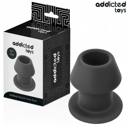 Κούφια πρωκτική σφήνα ADDICTED TOYS - EXTREME HOLLOW ANAL PLUG SILICONE SIZE M 8.7 CM