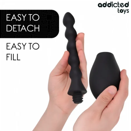Πρωκτικό ντους σιλικόνης ADDICTED TOYS - TRAVEL CLEANER SILICONE MODEL 2