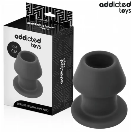 Κούφια πρωκτική σφήνα ADDICTED TOYS - EXTREME HOLLOW ANAL PLUG SILICONE SIZE L 10.4 CM