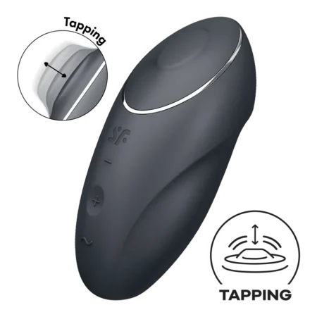 Δονητής επαφής SATISFYER TAP & CLIMAX 1 GREY