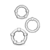 Σετ δακτύλιοι πέους Stay Hard By Blush® | Clear Beaded Penis Rings (3-Sizes)