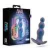 Πρωκτική σφήνα με δόνηση Anal Adventures Matrix By Blush® | Expedition - Vibrating Anal Plug With AnchorTech™ Base - Lunar Blue