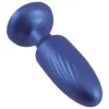 NMC G-STUCK 3.5INCH ANAL PLUG SILICONE METAL BLUE
