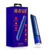 Μικρός Δονητής Oh My Gem | Mystery 5 Inch Pocket-Sized Power Vibrator With Tapered Tip & Sapphire Gem Base - In Blue