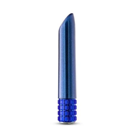 Μικρός Δονητής Oh My Gem | Mystery 5 Inch Pocket-Sized Power Vibrator With Tapered Tip & Sapphire Gem Base - In Blue