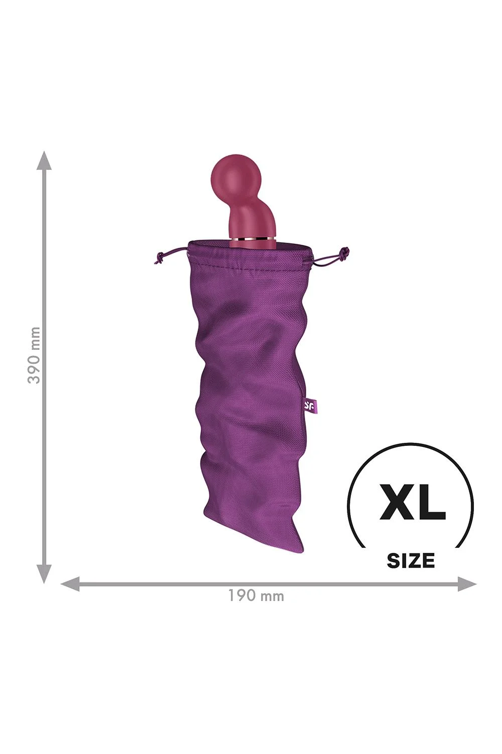 Θήκη αποθήκευσης sex toys Treasure Bag XL - Satisfyer