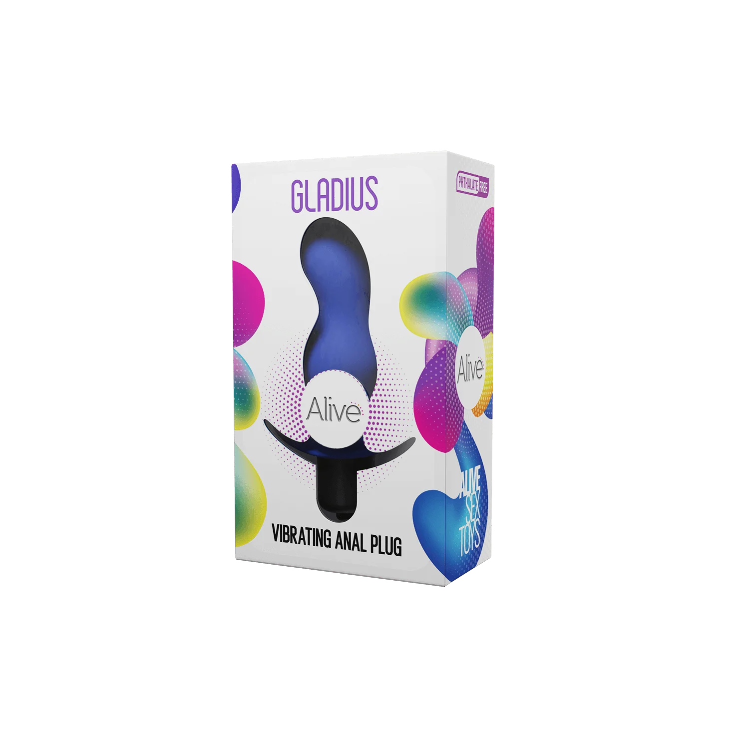 Πρωκτική σφήνα με δόνηση Gladius Vibrator Plug