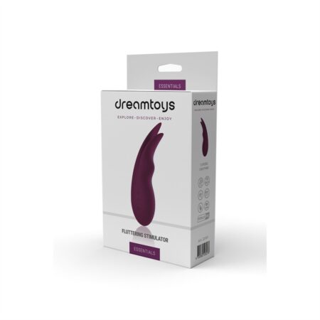 Κλειτοριδικός δονητής Fluttering Stimulator Purple ESSENTIALS DREAMTOYS