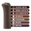 Αυνανιστήρι Hot Chocolate By Blush® | Nicole's Kitty Realistic Chocolate Body Part Vagina Masturbator