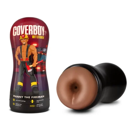 Αυνανιστήρι Coverboy™ By Blush® | Manny The Fireman Self Lubricating Realistic Tan Butt Stroker
