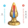 Πρωκτική σφήνα Goldy - Fantasy Collection - Silexd