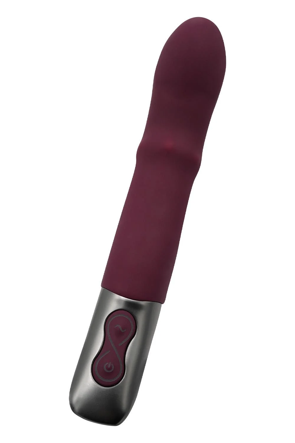 Κλασικός δονητής NMC 7 Inch Silicone Rechargeable Vibrator Rubine Red