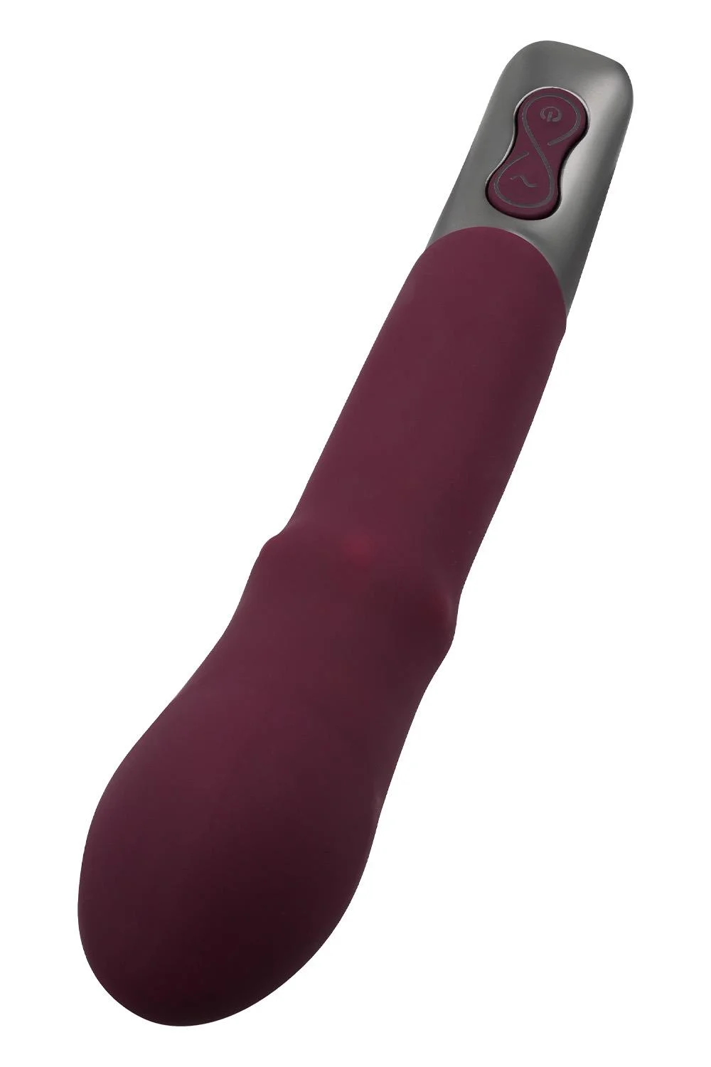Κλασικός δονητής NMC 7 Inch Silicone Rechargeable Vibrator Rubine Red