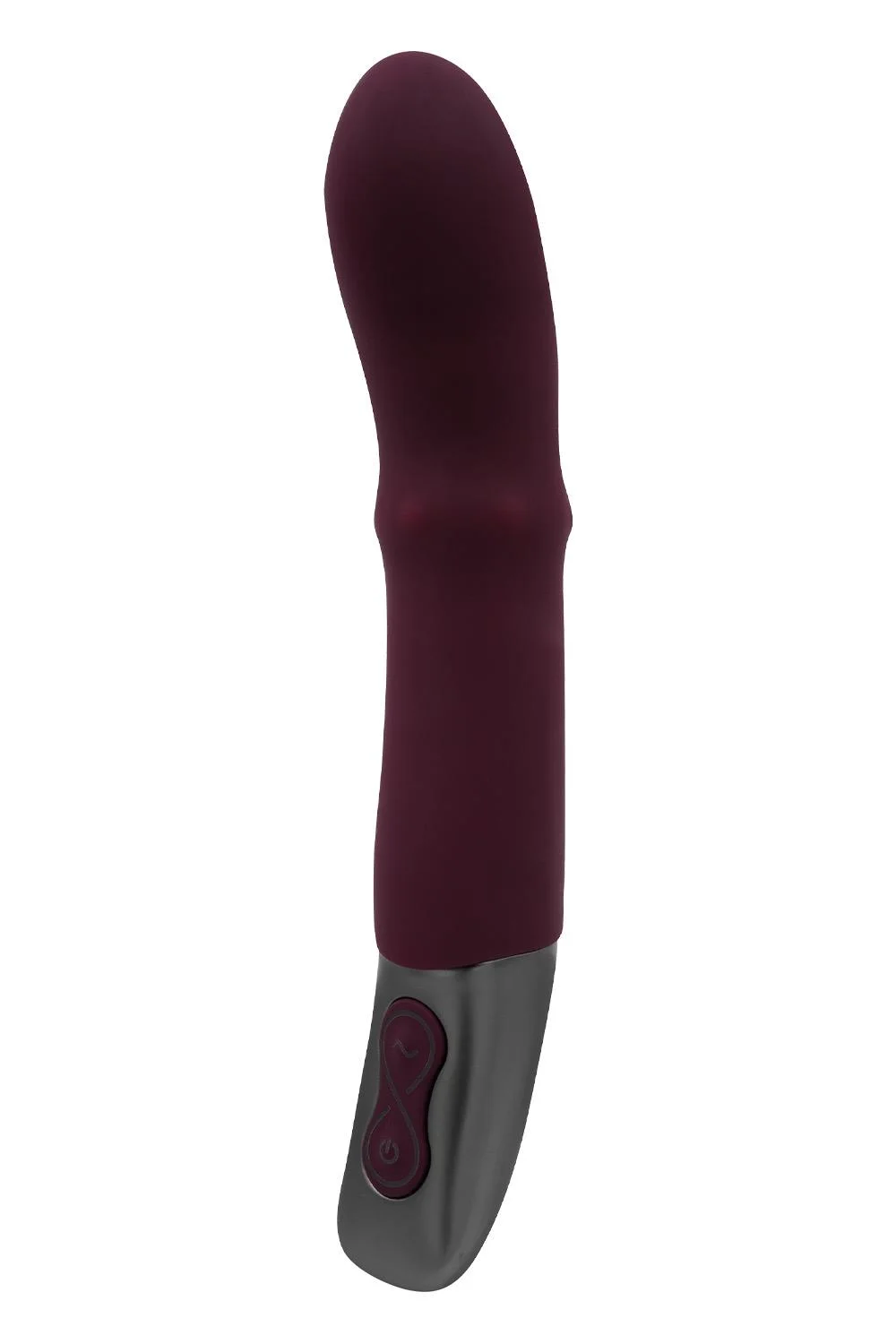 Κλασικός δονητής NMC 7 Inch Silicone Rechargeable Vibrator Rubine Red