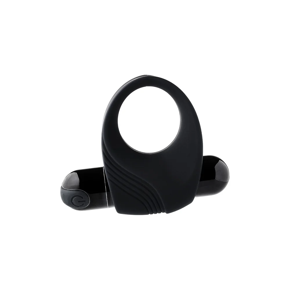 Δακτύλιος πέους με δόνηση Vibrating Cockring With Big Bullet Black - DREAMTOYS - RAMROD