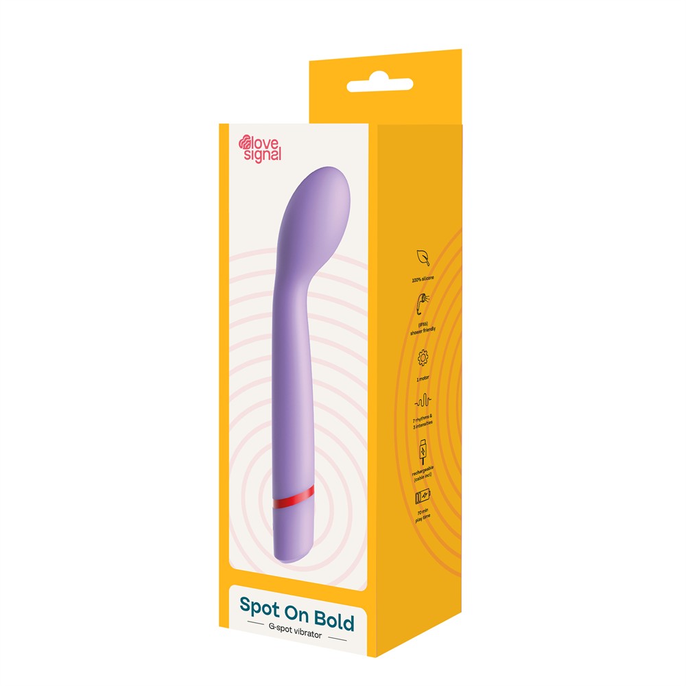 Δονητής σημείου G Spot On Bold LOVE SIGNAL DREAMTOYS