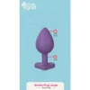 Πρωκτική σφήνα σε μεγάλο μέγεθος Heart Plug Large - DREAMTOYS - LOVE SIGNAL