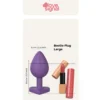 Πρωκτική σφήνα σε μεγάλο μέγεθος Heart Plug Large - DREAMTOYS - LOVE SIGNAL