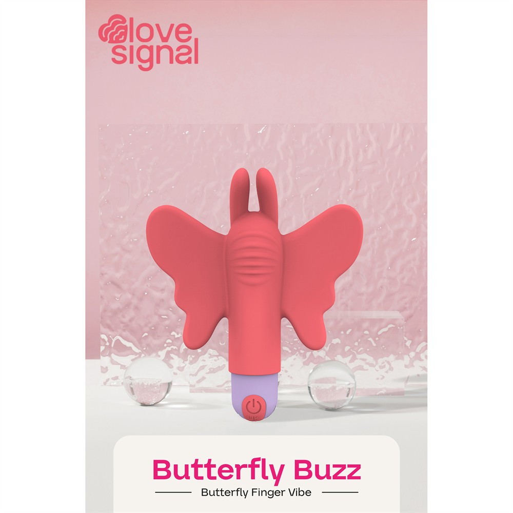 Δονητής δακτύλου Butterfly Buzz LOVE SIGNAL DREAMTOYS