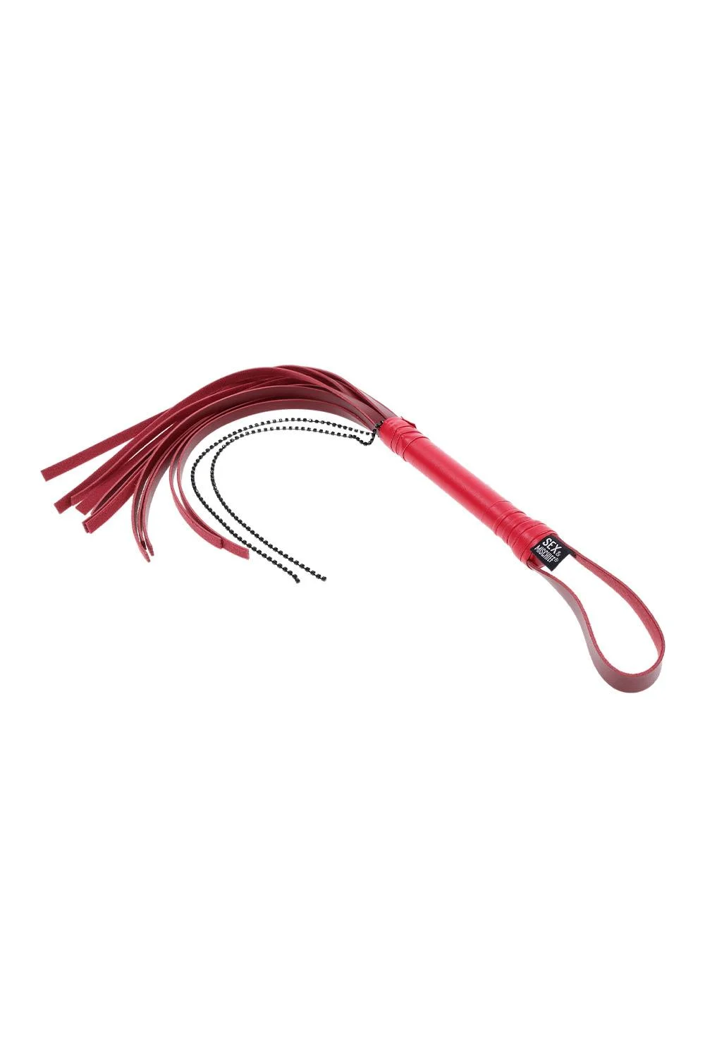 S&M CRYSTAL FLOGGER RED