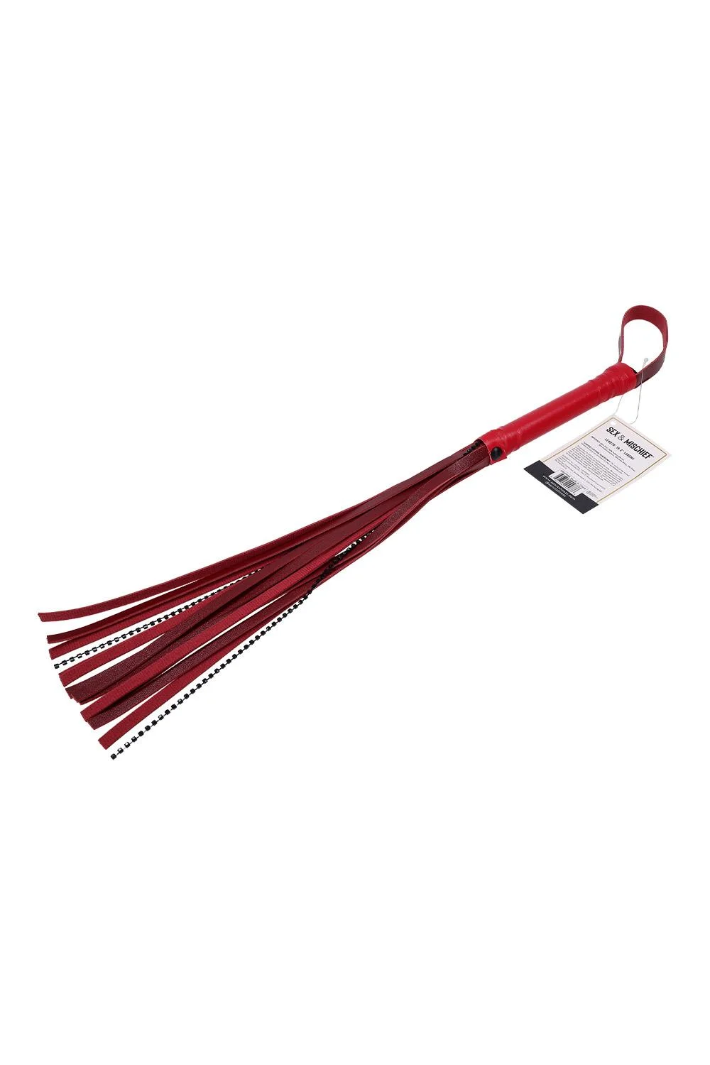 S&M CRYSTAL FLOGGER RED