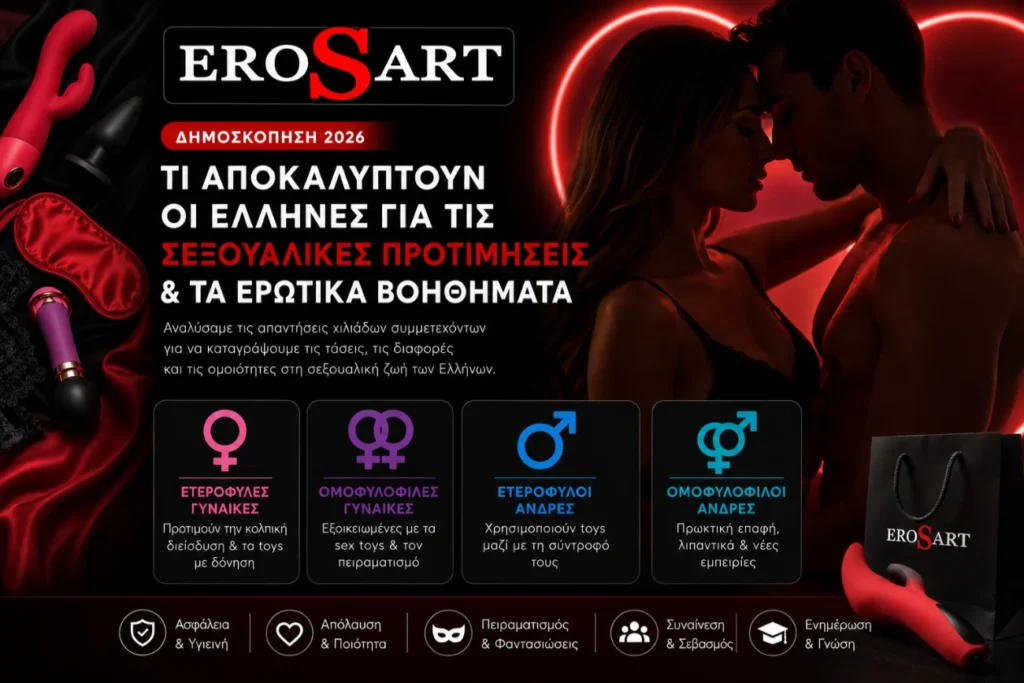 Σεξουαλικές Προτιμήσεις Ελλήνων, Sex Toys και Τάσεις στα Sex Shop
