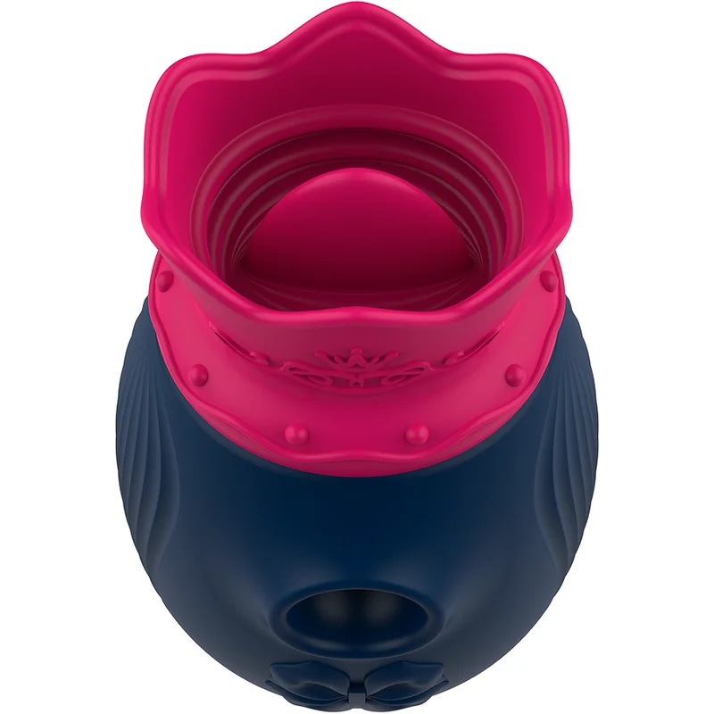 Διεγέρτης κλειτορίδας INTENSE - CLITORIS STIMULATOR 10 SUCTION AND LICKING MODES - BLUE