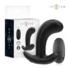 Πρωκτική σφήνα με δόνηση INTENSE - CHANDLER ANAL PLUG 10 VIBRATIONS BLACK REMOTE CONTROL