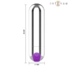 Μίνι δονητής INTENSE - KAREN MINI RECHARGEABLE VIBRATING BULLET SILVER