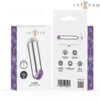 Μίνι δονητής INTENSE - KAREN MINI RECHARGEABLE VIBRATING BULLET SILVER
