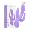 Δονητής INTENSE - MIKO TRIPLE VIBRATOR RABBIT & STIMULATOR & ANAL 7 VIBRATIONS PURPLE