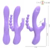Δονητής INTENSE - MIKO TRIPLE VIBRATOR RABBIT & STIMULATOR & ANAL 7 VIBRATIONS PURPLE