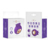 INTENSE - TULI CLITORIS STIMULATOR 9 VIBRATIONS & 9 OSCILLATIONS PURPLE