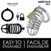 Κλουβί πέους ADDICTED TOYS LOCKED - IRON CELL METAL PENIS CAGE 5 CM SIZE L